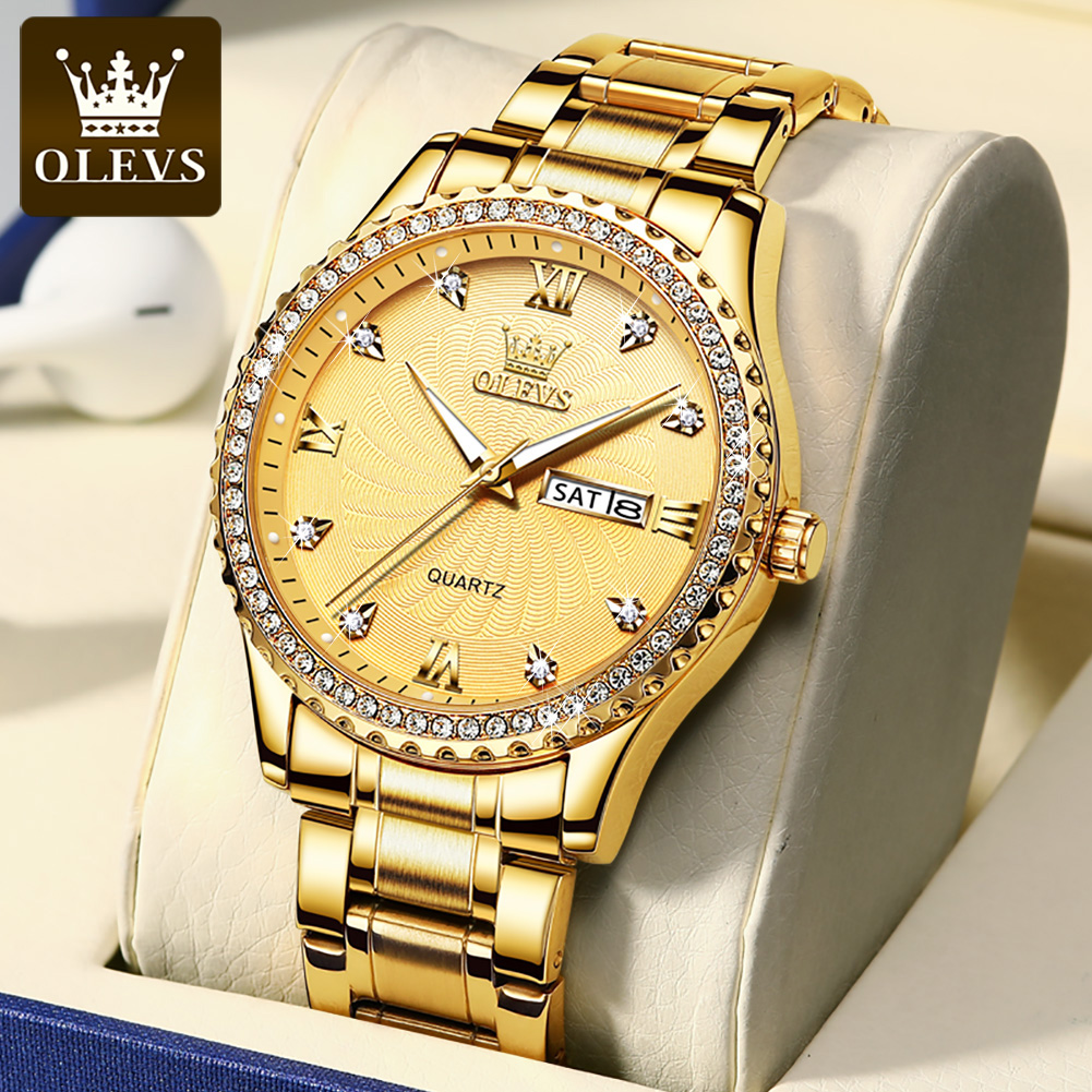 Luxury Watch Maker - OLEVS 5565 Luxe merk quartzhorloge voor