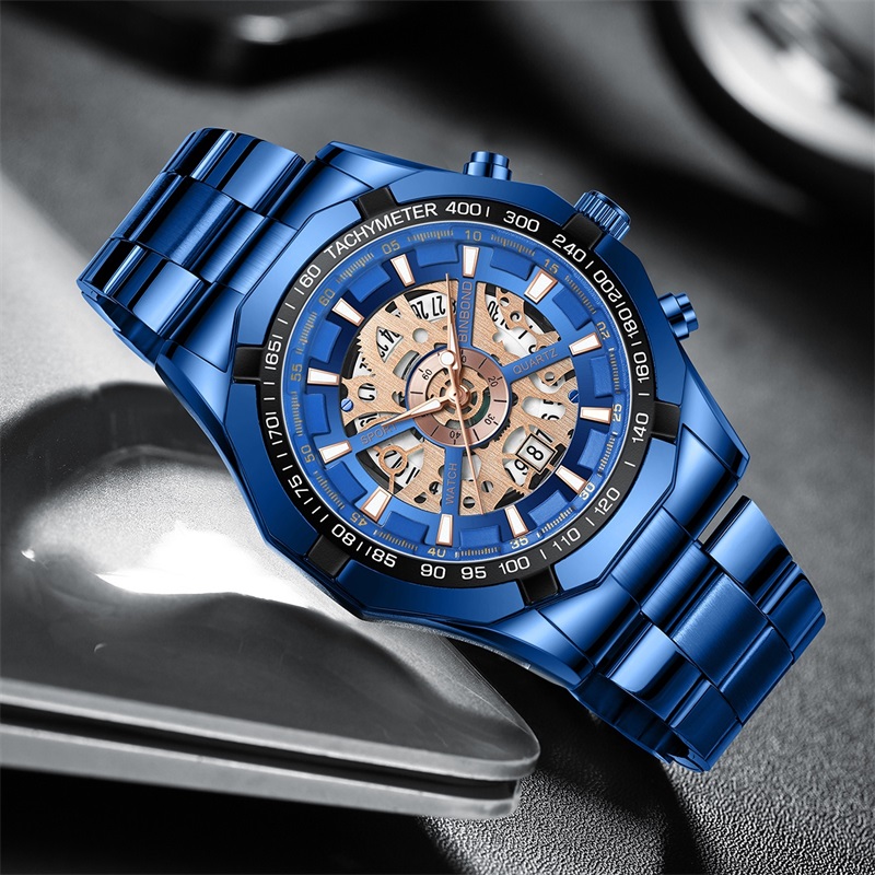 Binbond Heren Horloges Topmerk - Luxury Watch Maker recensie en prijs
