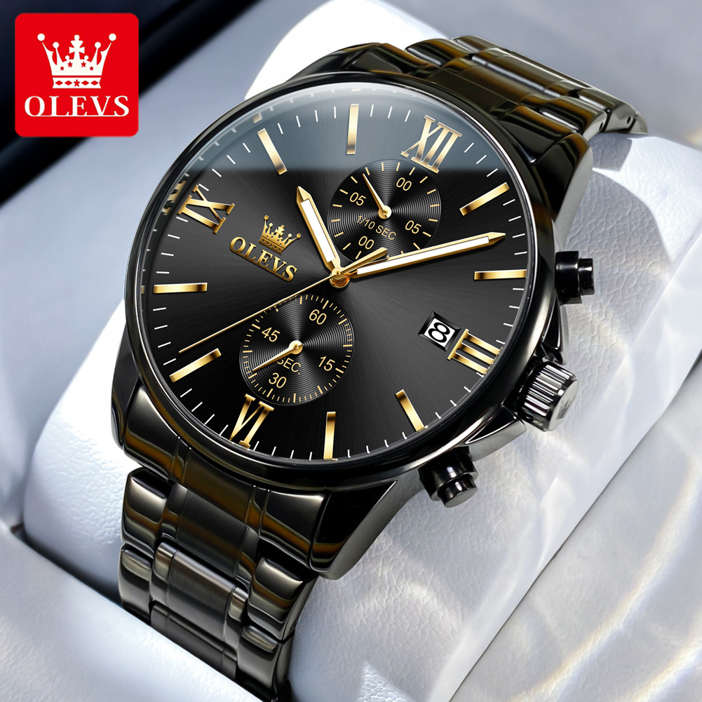OLEVS 2886 Klassiek Zwart Quar - Luxury Watch Maker recensie en prijs