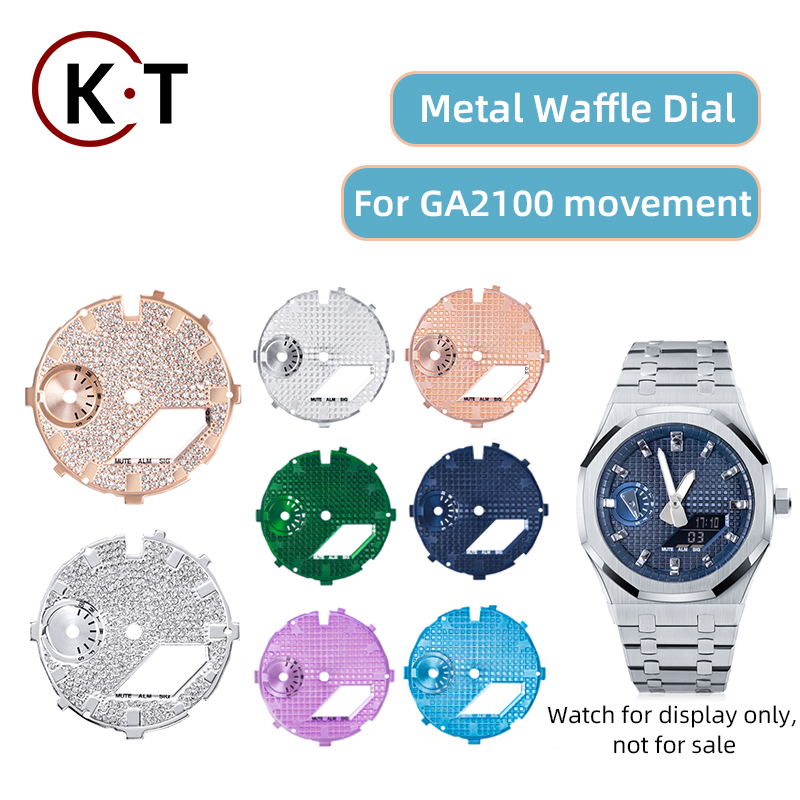 Casiok Waffle Face dial mod Wa - Casio Watch G-Shock Ga-2100 recensie en prijs