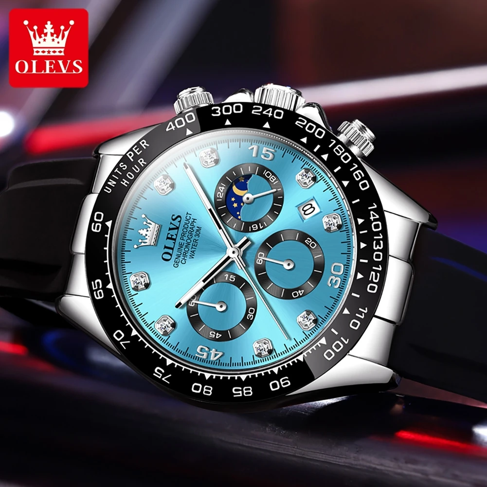 OLEVS 2875 Herenhorloges Chron - Luxury Watch Magazine recensie en prijs